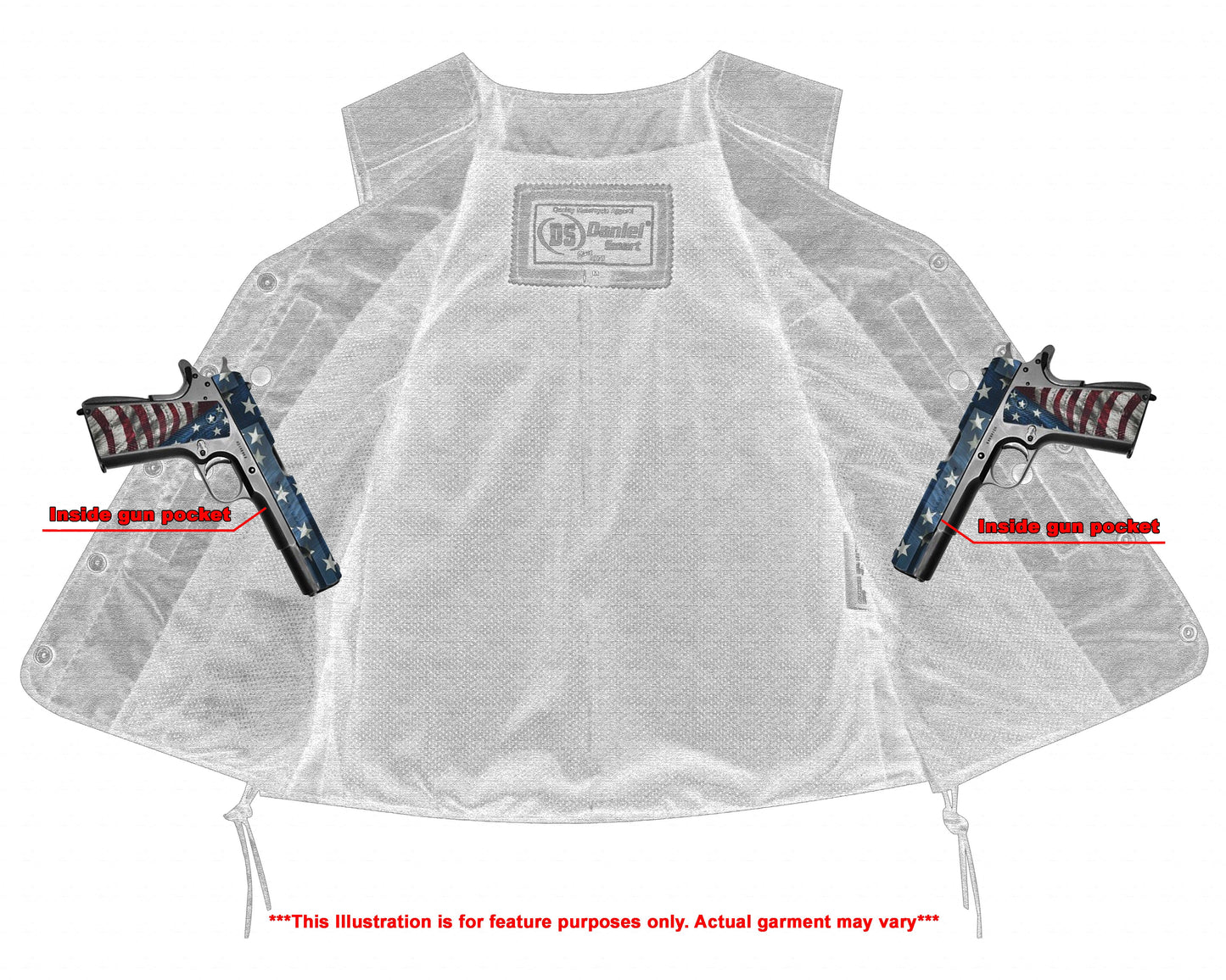 RC Women's Light Weight Open Neck Vest