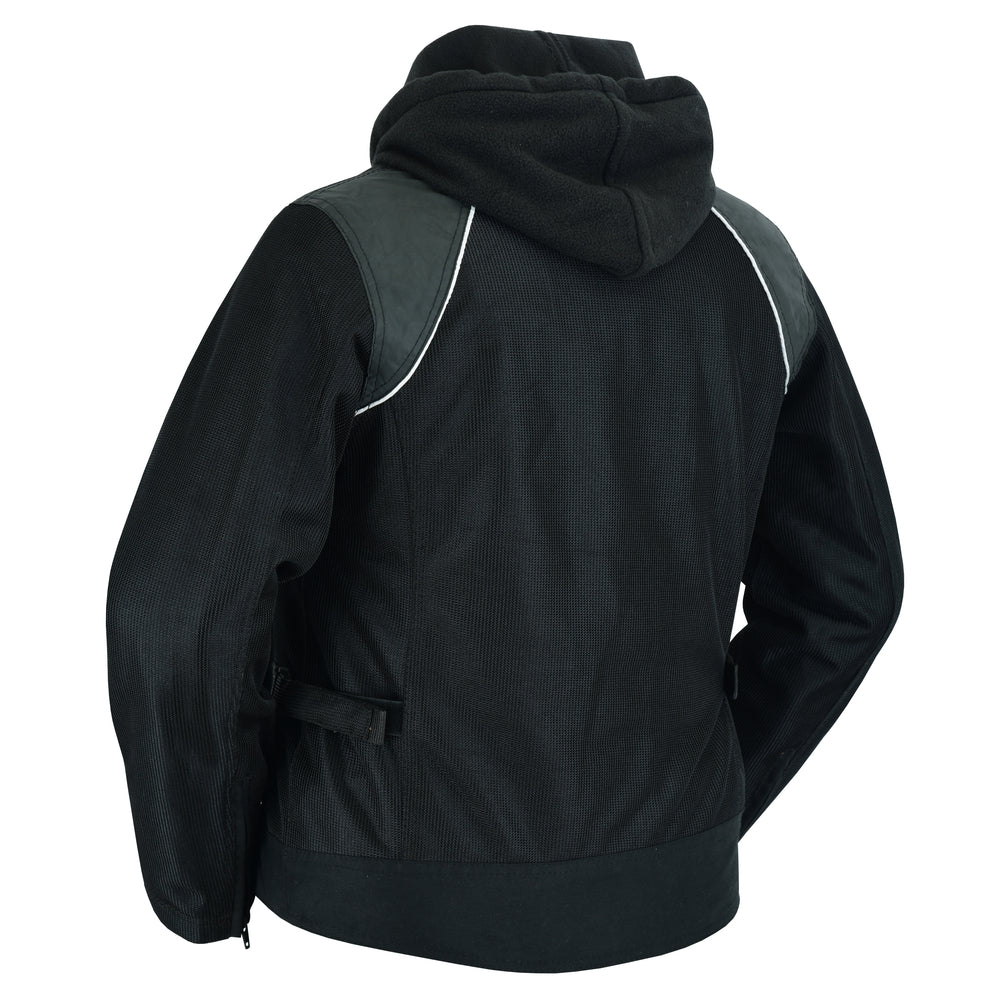 RC Women's Mesh 3-in-1 Riding Jacket (Black/Black Tone Reflective)