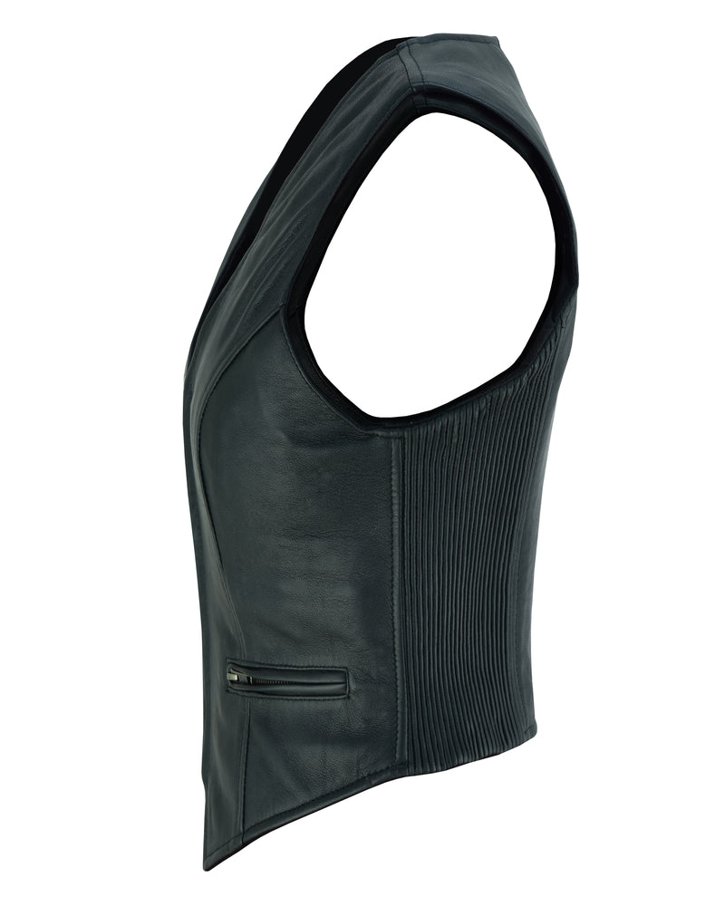 RC Women's Stylish Lightweight Zipper Front Vest