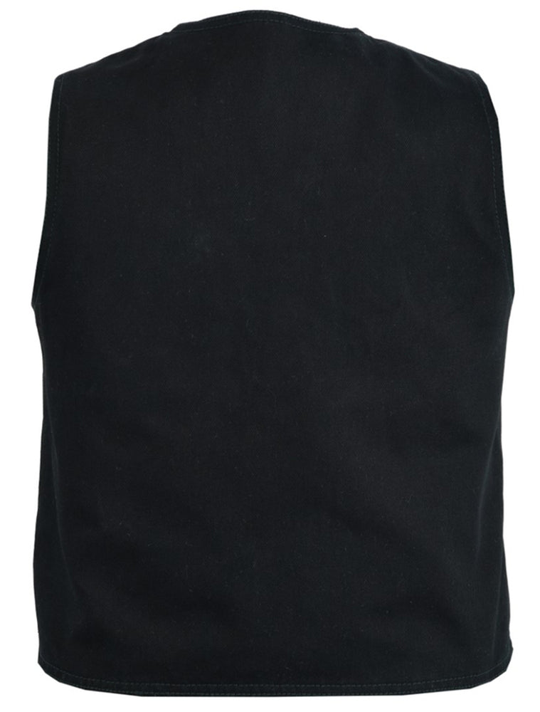 DM Kid's Denim Plain Side Vest