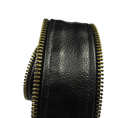VXP504 Men's Black Universal Vest Expander Panel with Antique Zip