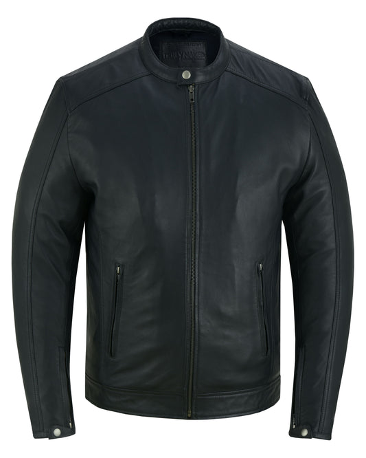 Classic Joe Men’s Fashion Lambskin Leather Jacket