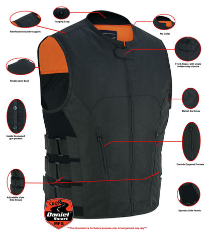 RC Men's Textile Updated SWAT Team Style Vest