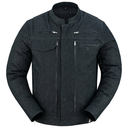 DM Mens Rough Rub-Off Denim Jacket