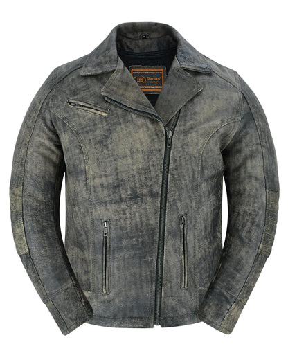 RC Women's Updated Stylish Antique Brown M/C Jacket