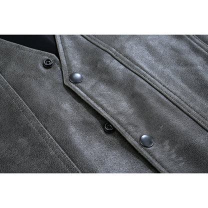 RC Men's Gray Single Back Panel Smart Access Pockets Vest