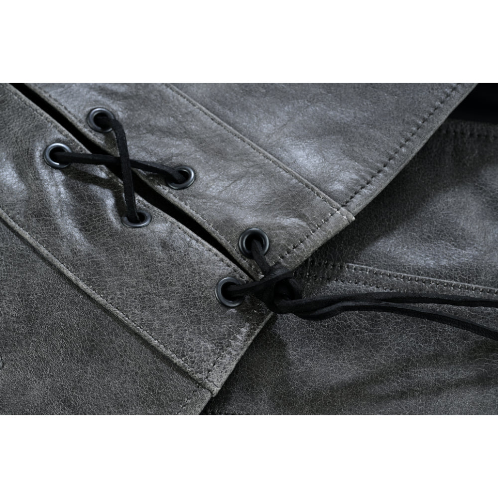 RC Men's Gray Single Back Panel Smart Access Pockets Vest