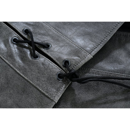 RC Men's Gray Single Back Panel Smart Access Pockets Vest