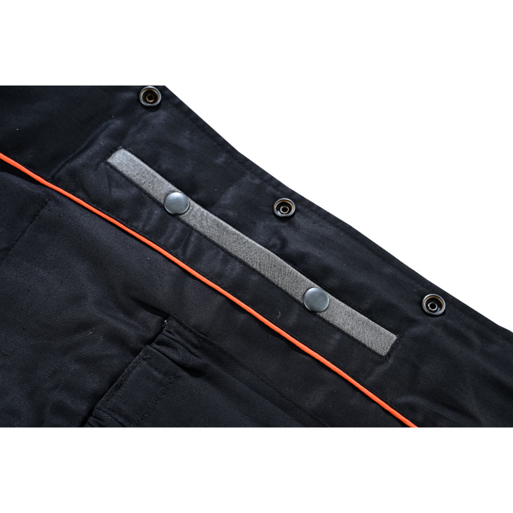 RC Men's Gray Single Back Panel Smart Access Pockets Vest