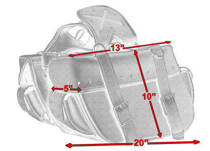 RC Two Strap Saddle Bag w/ StuRC