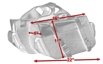 RC Two Strap Saddle Bag