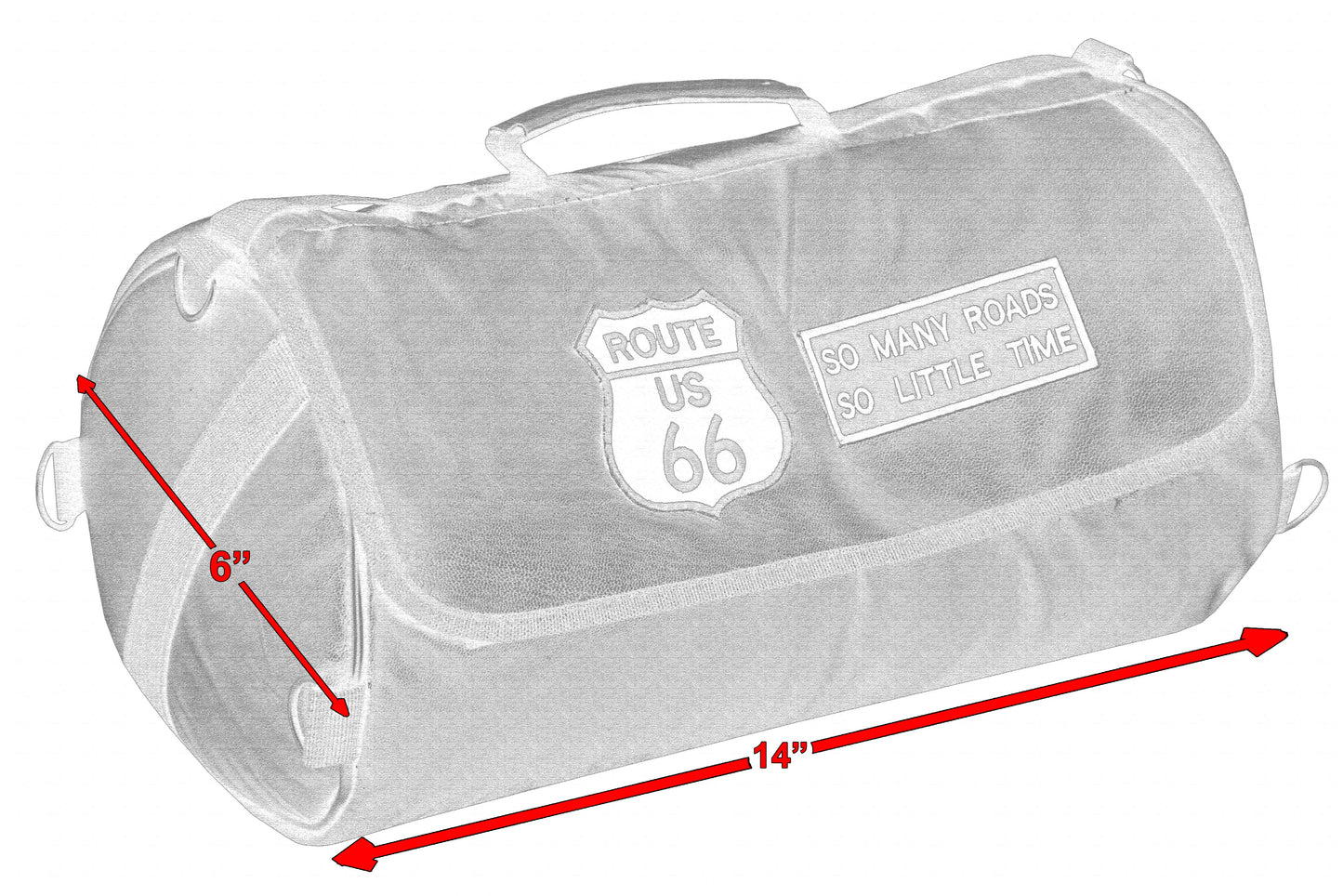 RC Three Piece Sissy Bar Back Pack