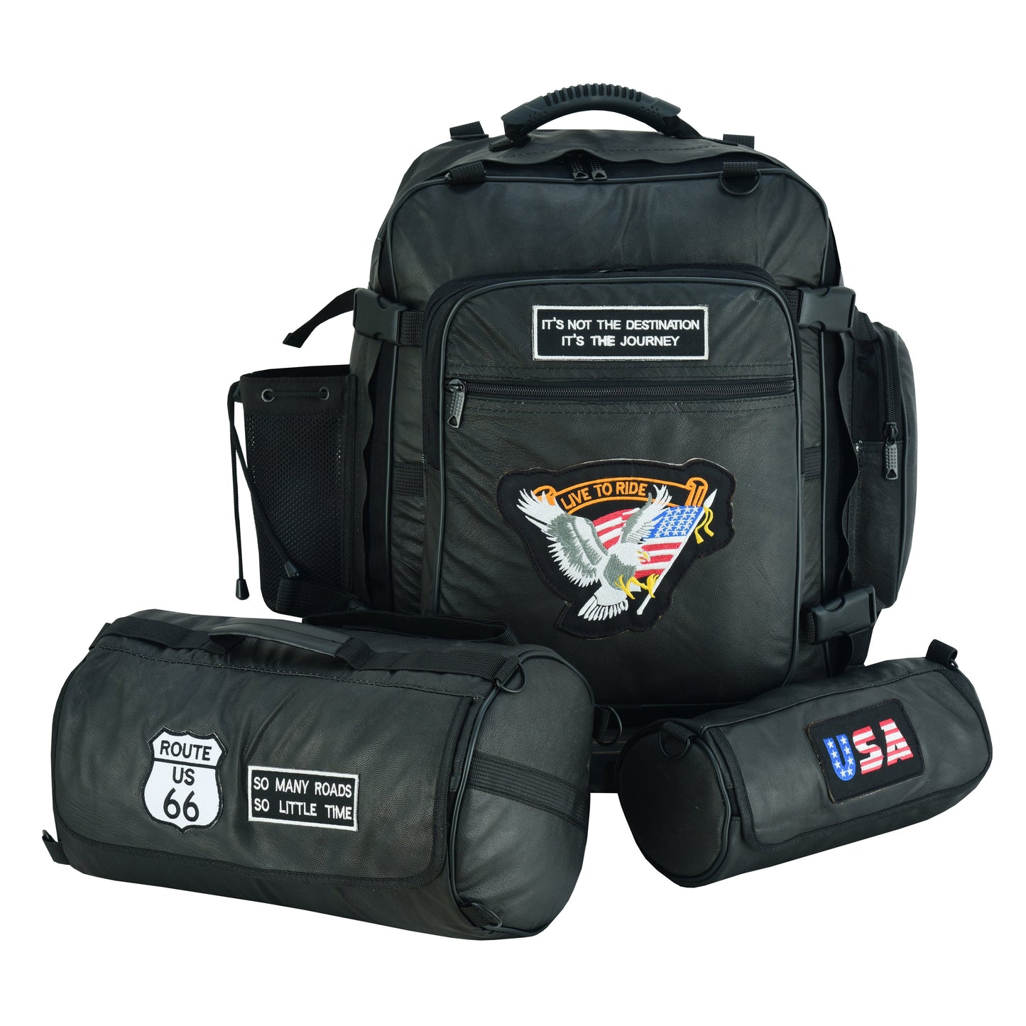 RC Three Piece Sissy Bar Back Pack