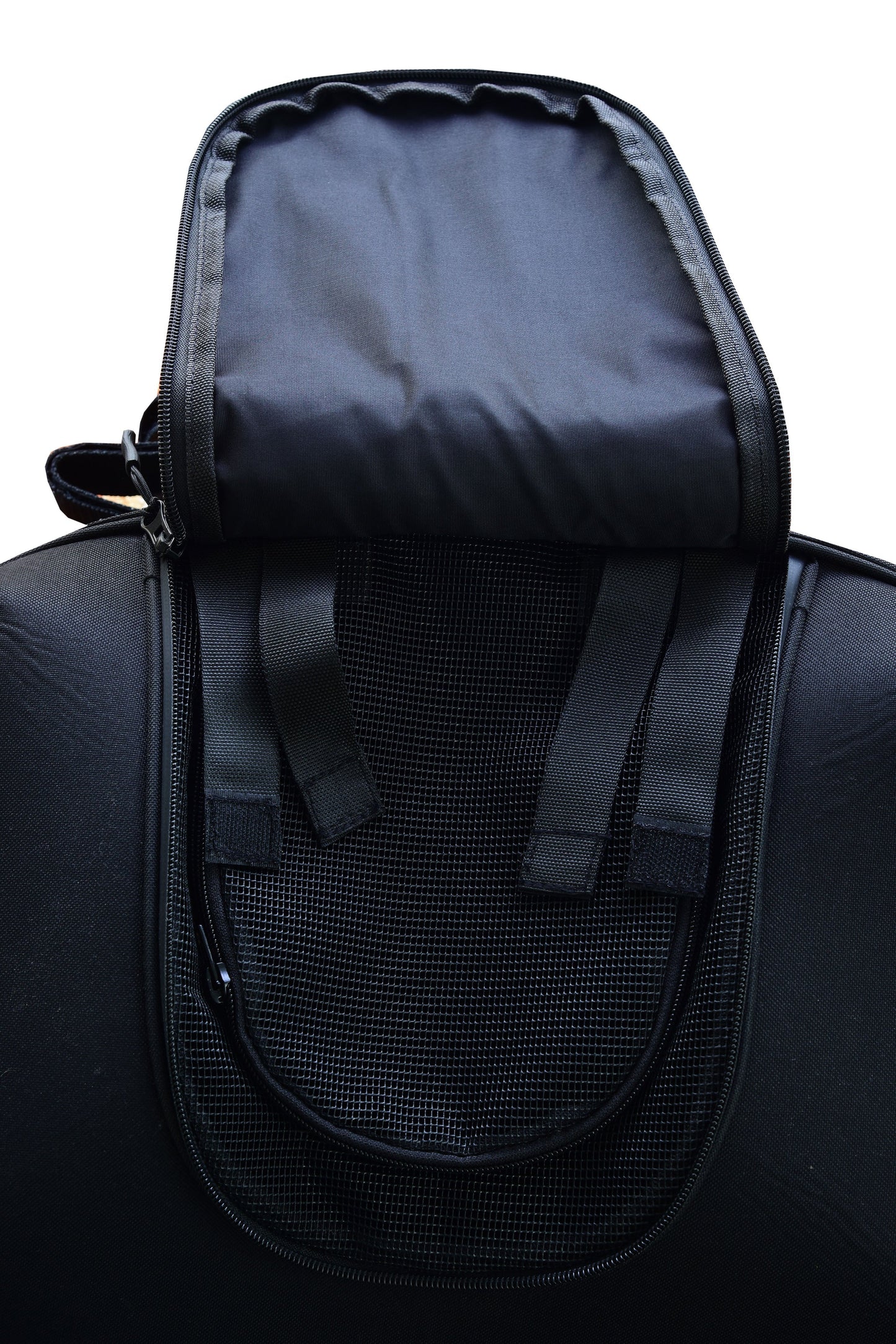 RC Daniel Smart Black Heavy Duty Textile Motorcycle Pet Carrier Si