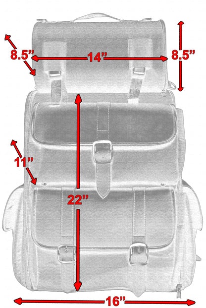 RC Updated Touring Sissy Bar Bag
