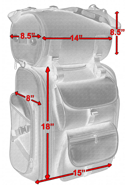 RC Updated Touring Sissy Bar Bag