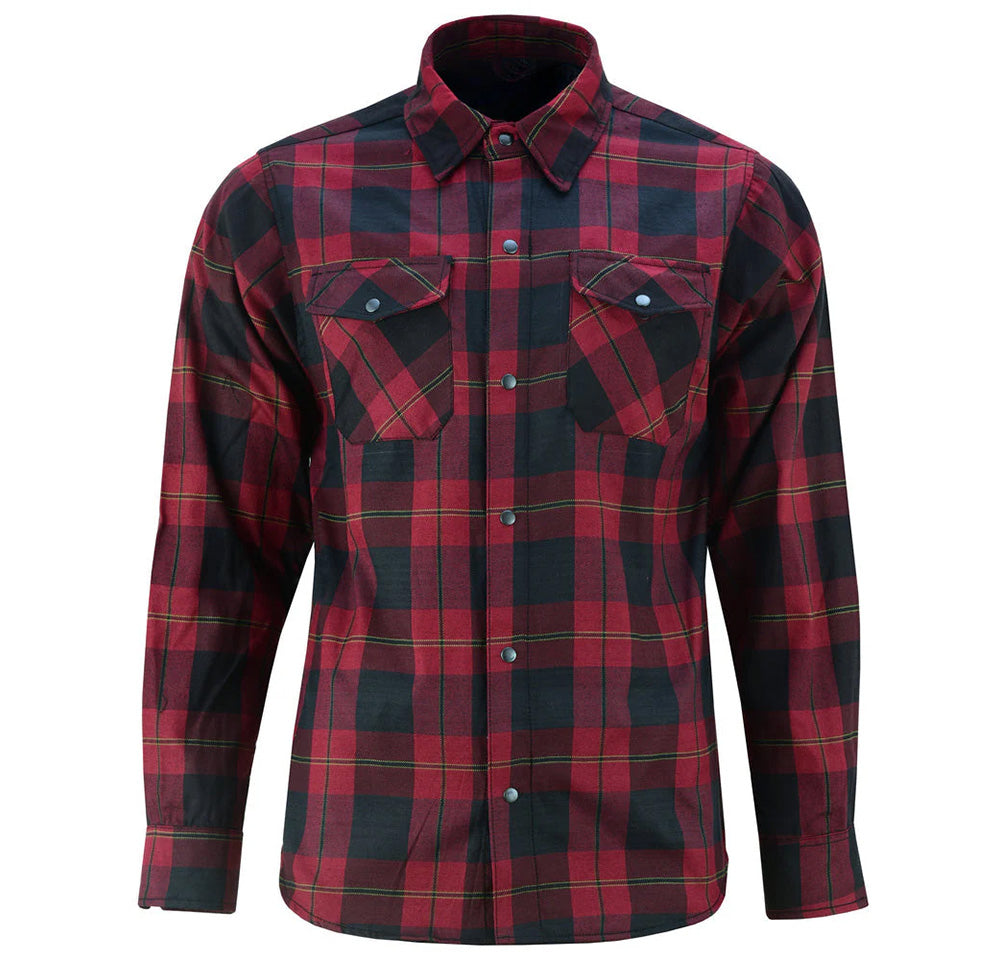 RC Flannel Shirt - Red and Black