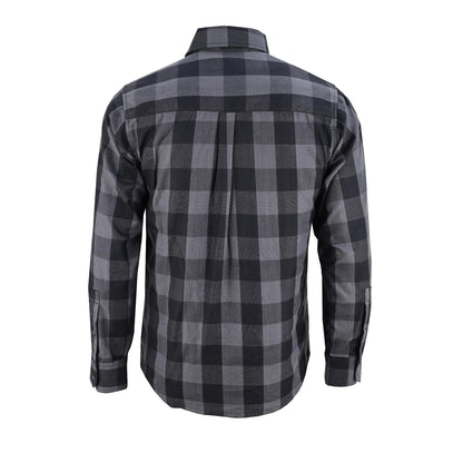 RC Flannel Shirt - Gray and Black