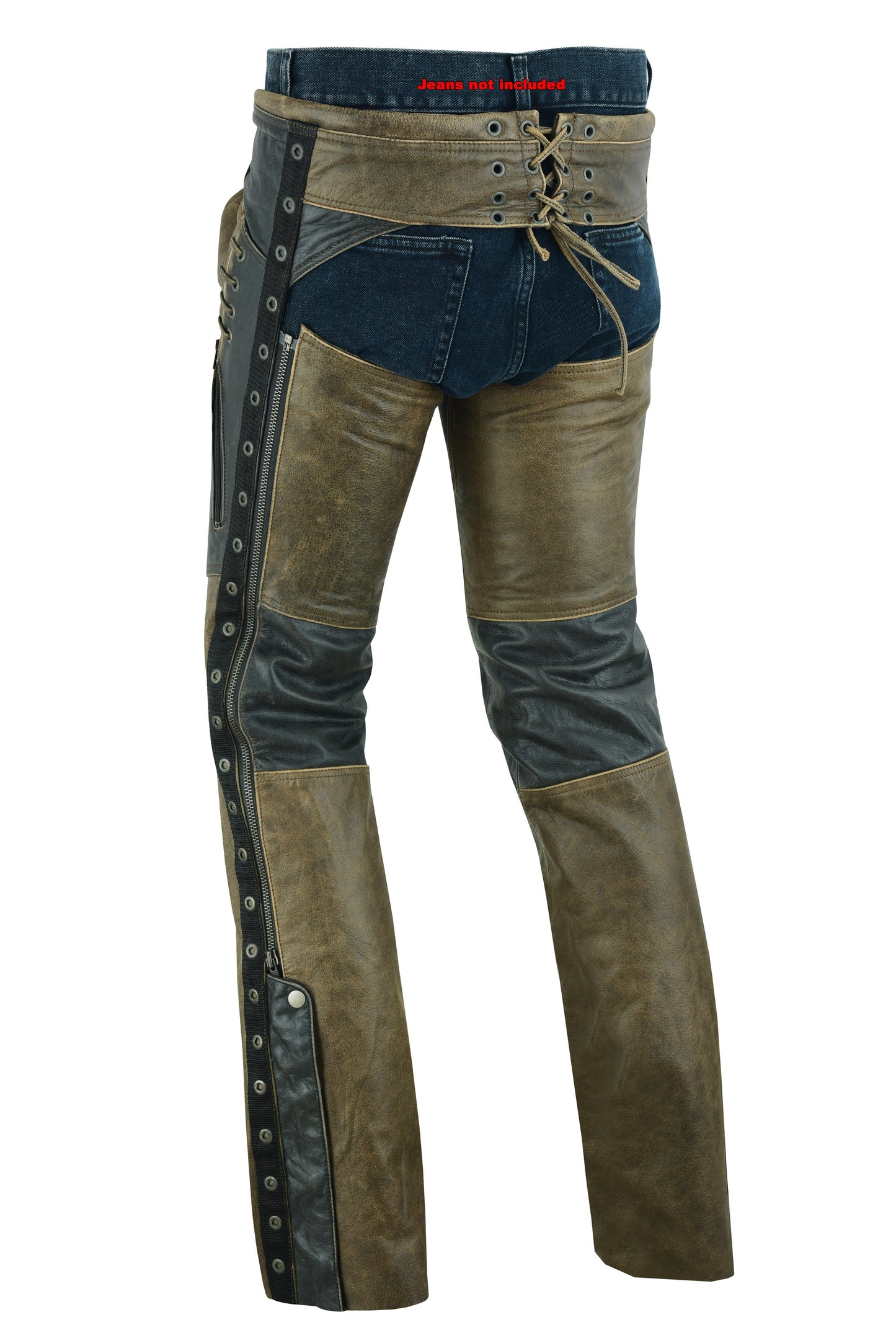 RC Women's Stylish Lightweight Hip Set Chaps- Two Tone