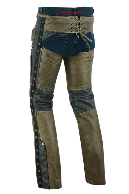 RC Women's Stylish Lightweight Hip Set Chaps- Two Tone