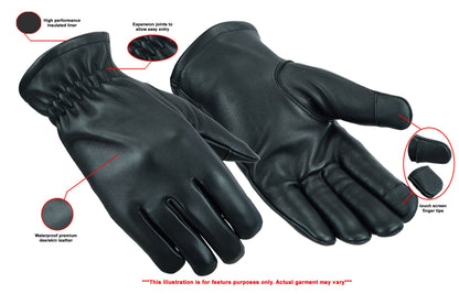 RC  Deerskin Waterproof Thermal Lined Glove