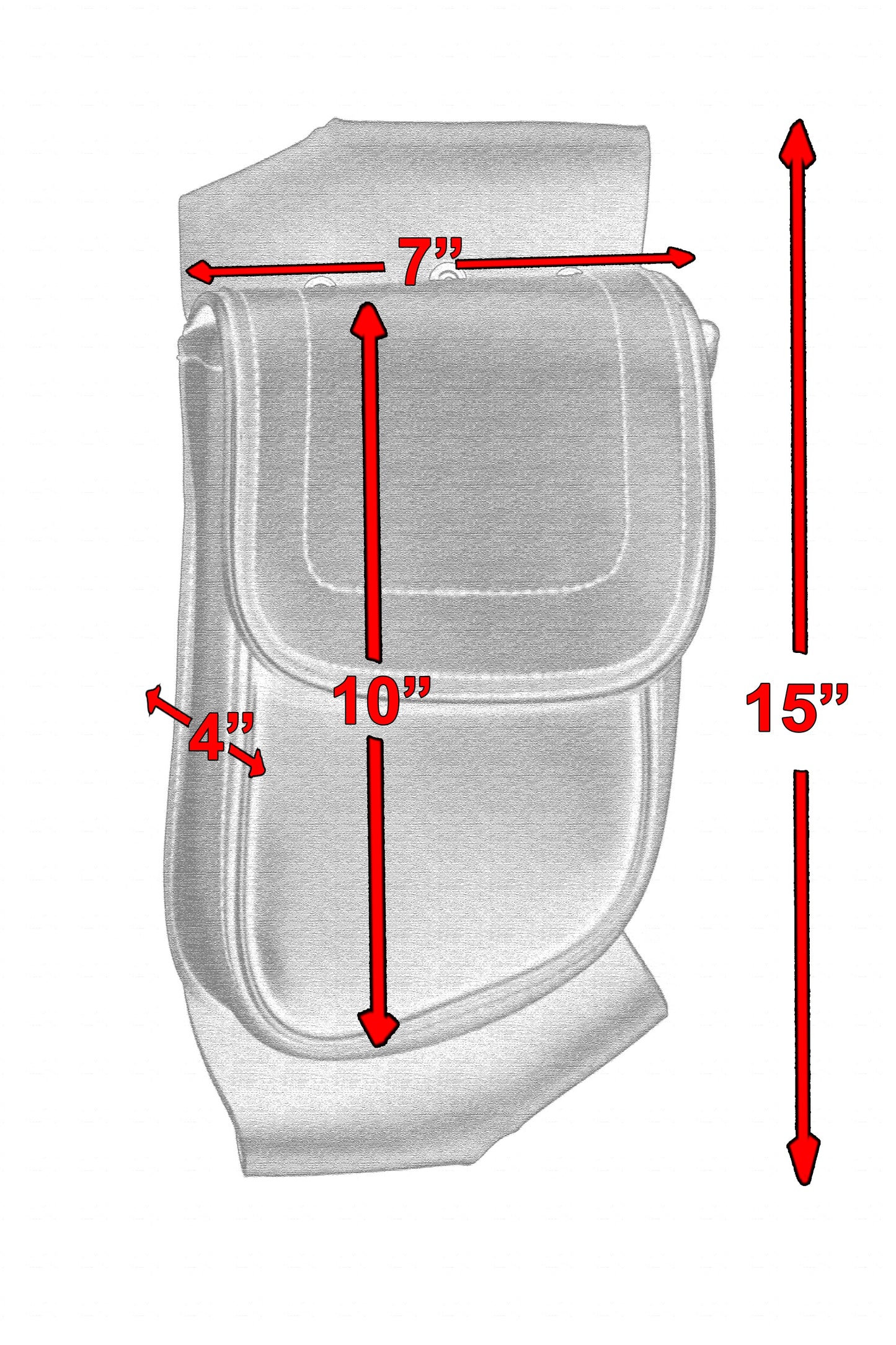 RC Crash Bar Bag - Right Side