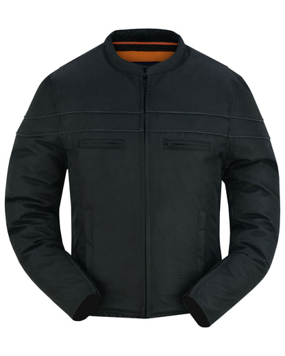 RC All-Season Men's Textile  Motorcycle Jacket with Reflective Stripes