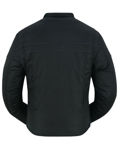 RC All-Season Men's Textile  Motorcycle Jacket with Reflective Stripes