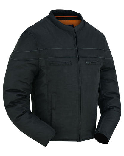 RC All-Season Men's Textile  Motorcycle Jacket with Reflective Stripes