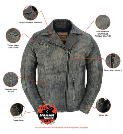 RC Women's Updated Stylish Antique Brown M/C Jacket