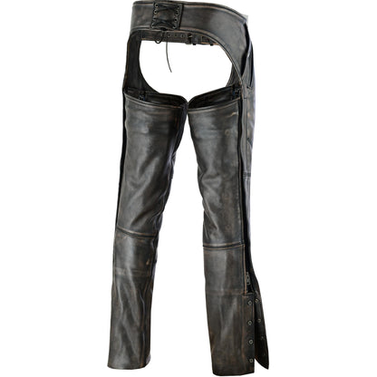 RC Unisex Four Pockets Insulated Chaps with Stretchable Inner Thigh