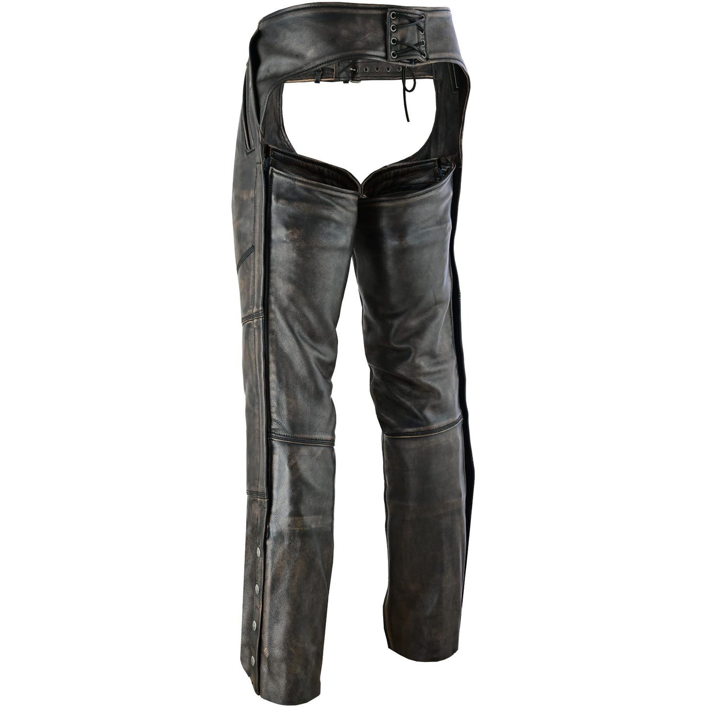RC Unisex Four Pockets Insulated Chaps with Stretchable Inner Thigh