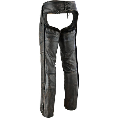 RC Unisex Four Pockets Insulated Chaps with Stretchable Inner Thigh