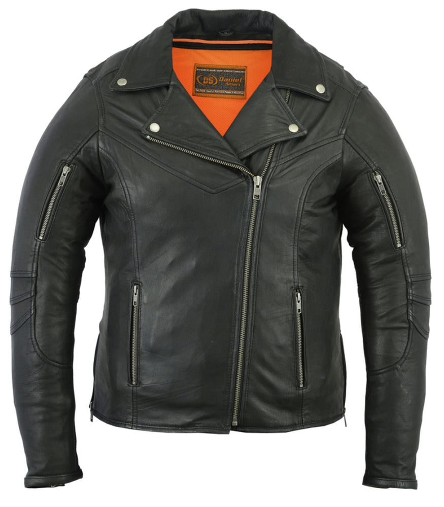 RC Women's Modern Longer Beltless Biker Jacket