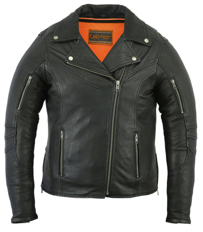 RC Women's Modern Longer Beltless Biker Jacket