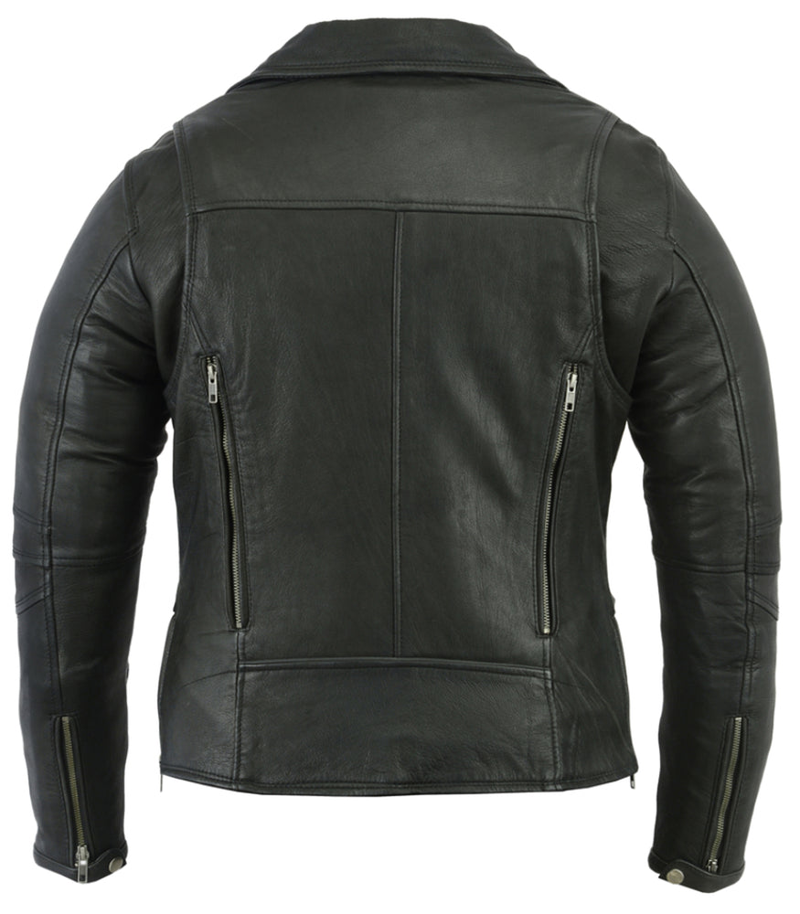 RC Women's Modern Longer Beltless Biker Jacket
