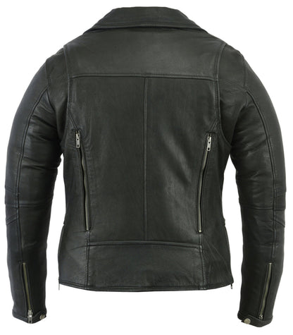 RC Women's Modern Longer Beltless Biker Jacket