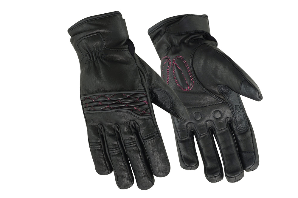 RC Women's Cruiser Glove  (Black/Pink)
