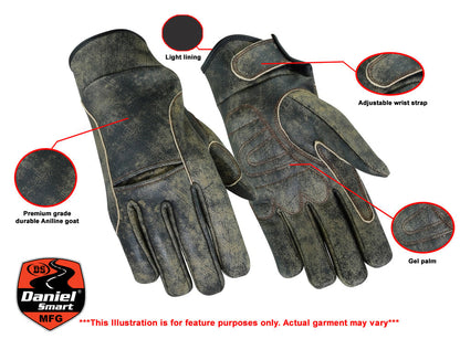 RC Premium Antique Brown Cruiser Glove