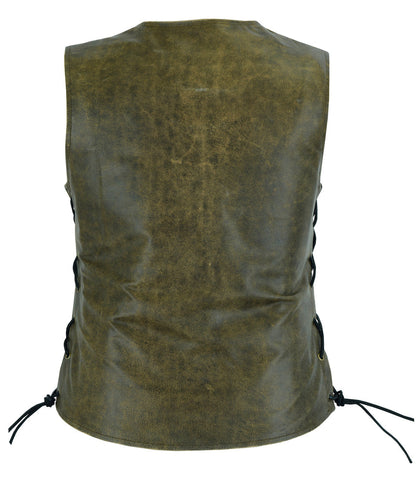 RC  Women's Stylish Longer Body &frac34; Vest - Side Laces - Two T