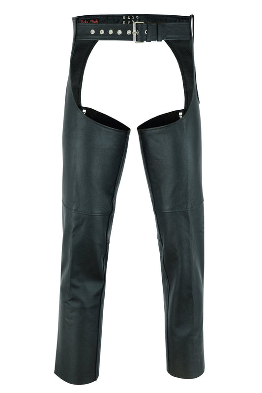 RC Unisex Basic Coin Pocket Leather Chaps