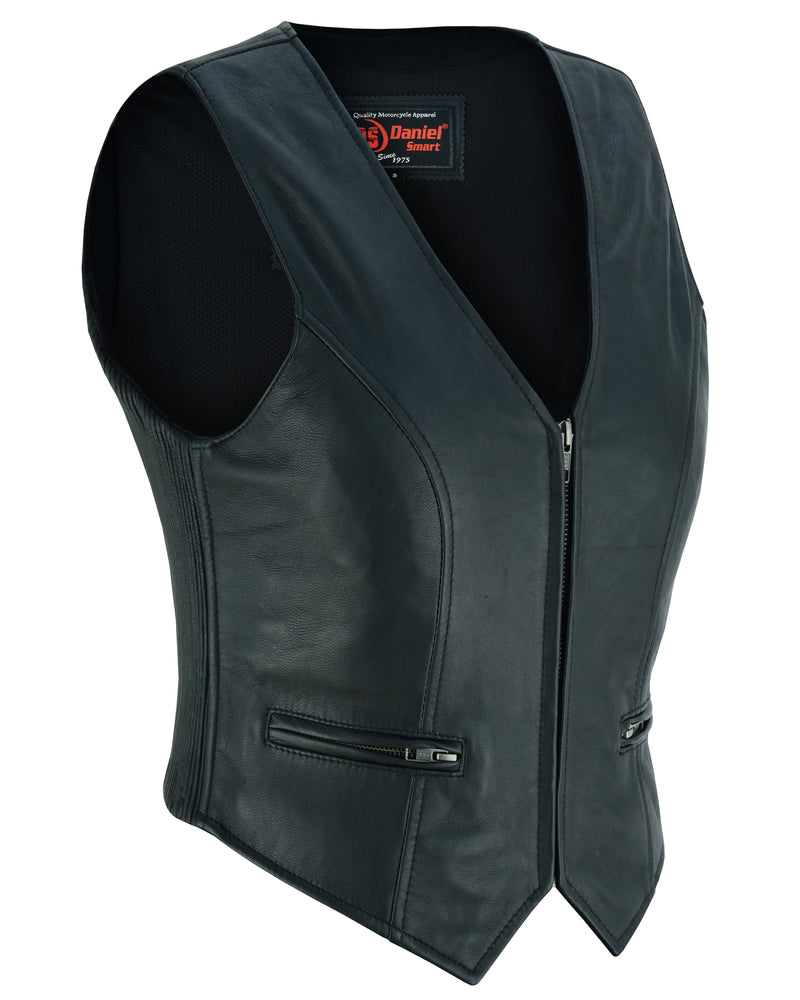 RC Women's Stylish Lightweight Zipper Front Vest