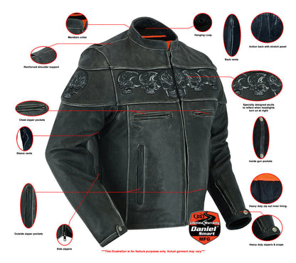 RC Men's Exposed Motorcycle Jacket