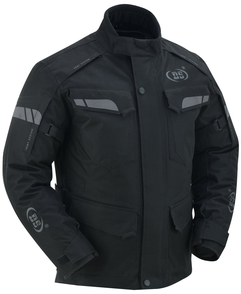 RC Heavy Duty Polyester Textile Mens motorcycle Jacket