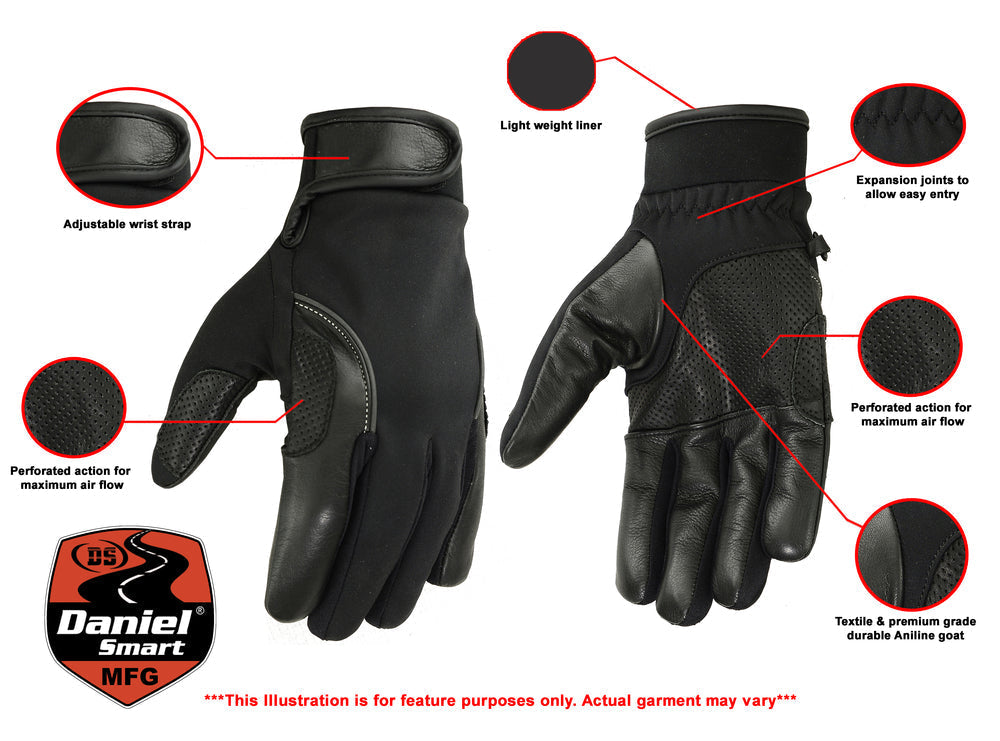 RC Leather/ Textile Lightweight Glove