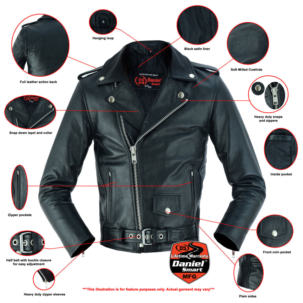 RC Kid's Traditional Style M/C Jacket