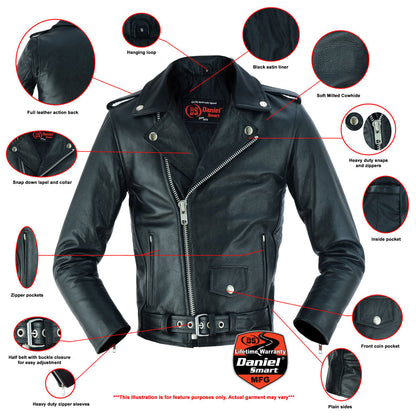 RC Kid's Traditional Style M/C Jacket