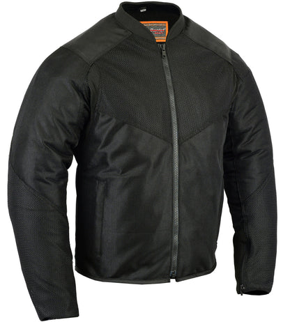 RC  Men's Ventilated Mesh Motorcycle Jacket – Sporty, All-Season