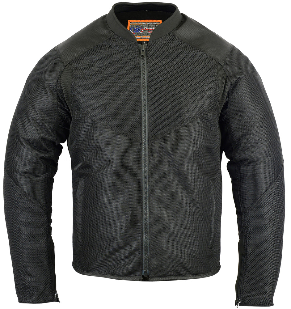 RC  Men's Ventilated Mesh Motorcycle Jacket – Sporty, All-Season