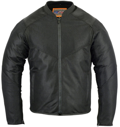 RC  Men's Ventilated Mesh Motorcycle Jacket – Sporty, All-Season